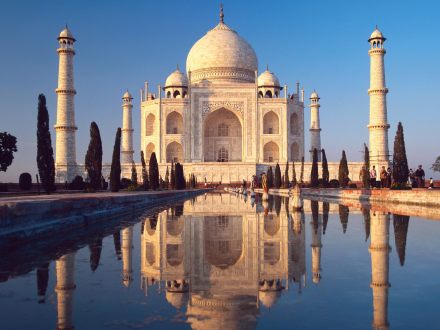 Il Taj Mahal, protagonista inanimato de "La principessa indiana".