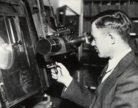 Clyde Tombaugh.